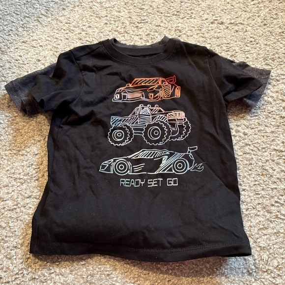 Size 4 Boys Shirt Bundle Lot Nike Batman Jurassic World Super Mario Cars Racing - Picture 5 of 9